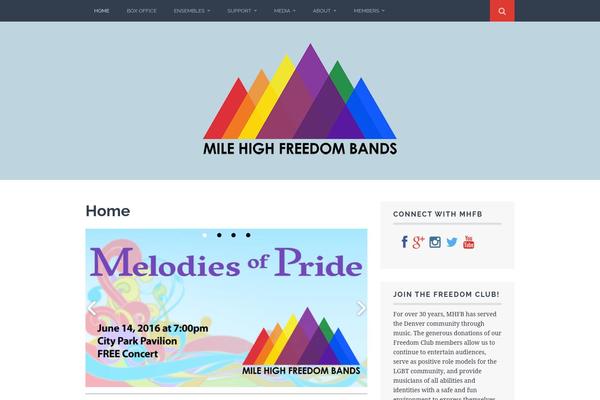 Site using Heroic Social Widget plugin