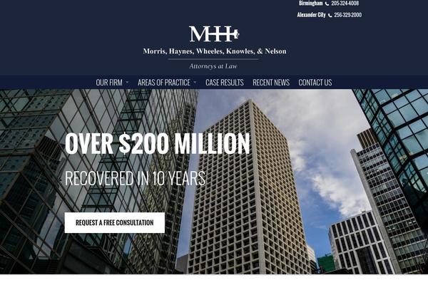 FoundationPress theme site design template sample