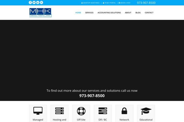 Designn-child theme site design template sample