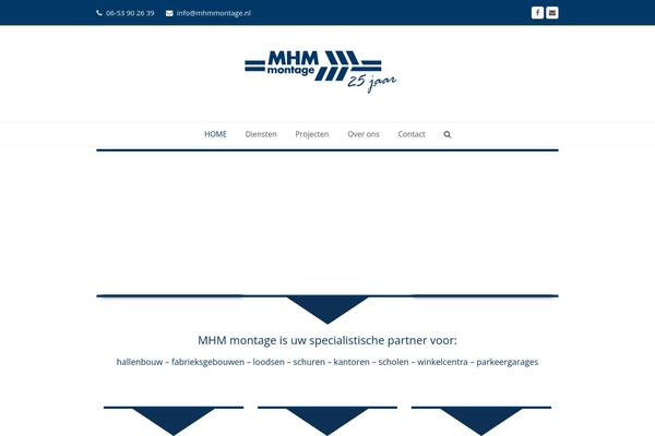Total theme site design template sample