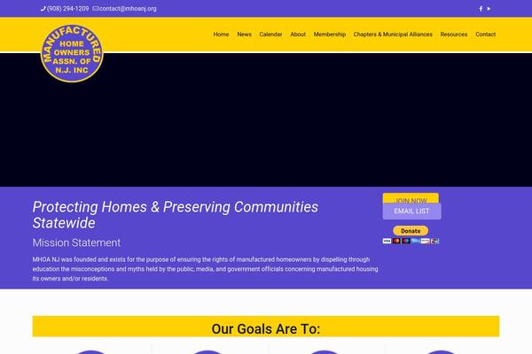 BeTheme Child theme site design template sample