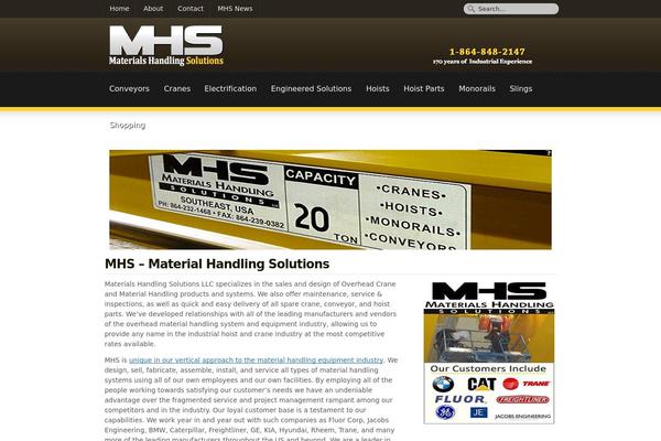 Presstige theme site design template sample