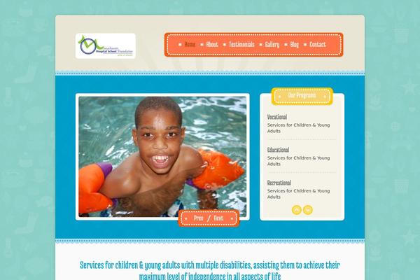 Dreamy theme site design template sample