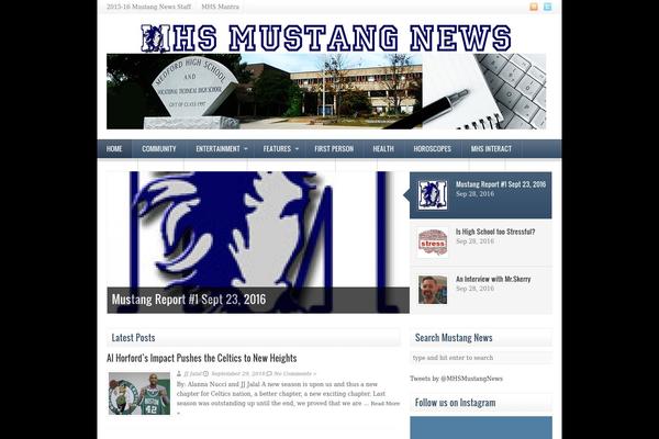 Exciter theme site design template sample