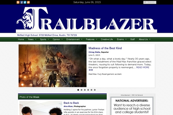 Sno Flex theme site design template sample