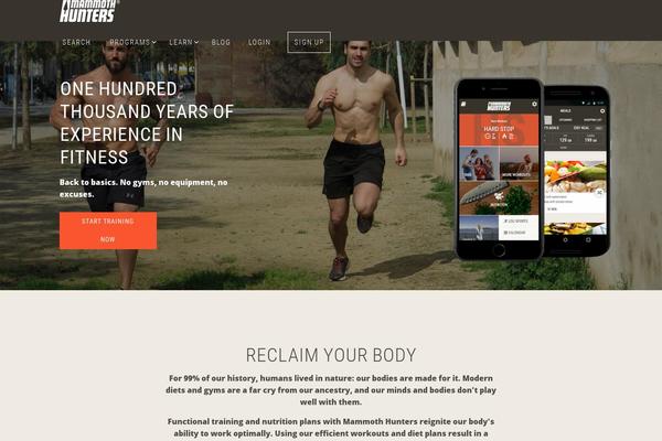 Orbital theme site design template sample