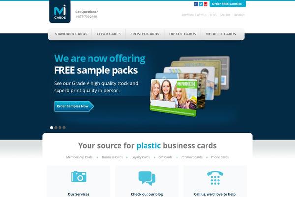 mi-cards.com site used Gala