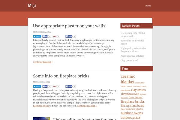 mi3i.com site used Crimson Lite