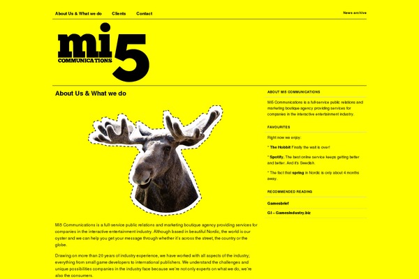Modern Clix theme site design template sample