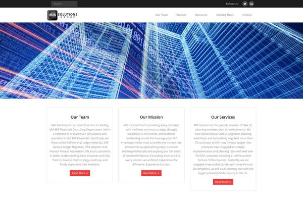 Minamaze theme site design template sample