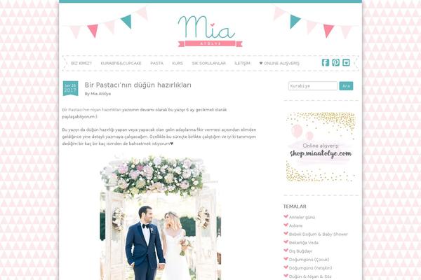Chamomile theme site design template sample