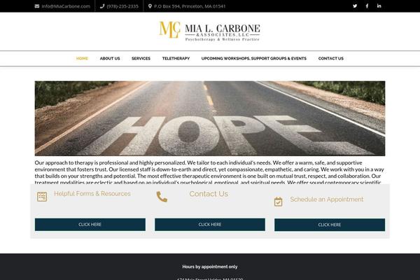 Creativo theme site design template sample