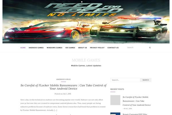 MH Joystick lite theme site design template sample