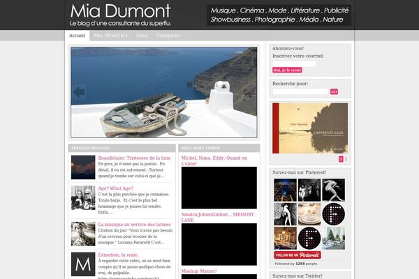 Allure_20 theme site design template sample