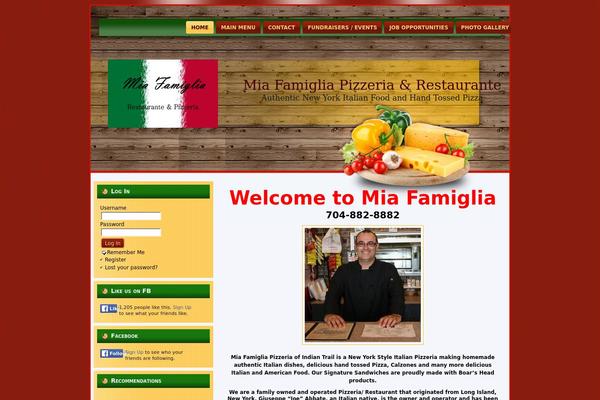 Site using Easy-restaurant-menu-manager plugin