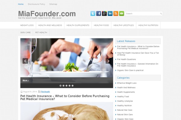 miafounder.com site used Visione