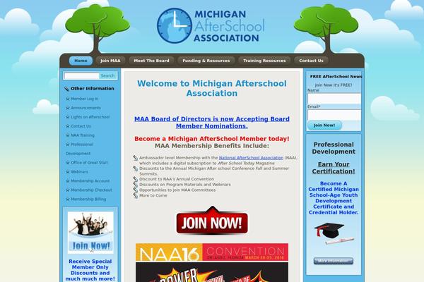 Site using Buttons Shortcode and Widget plugin