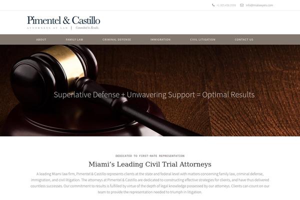 Digitallaw-child theme site design template sample