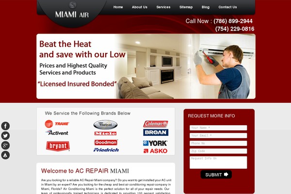Site using BNS Add Widget plugin