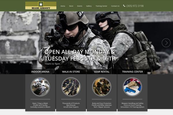 miamiairsoft.com site used Gimnasio