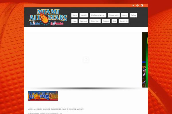 Commander theme site design template sample