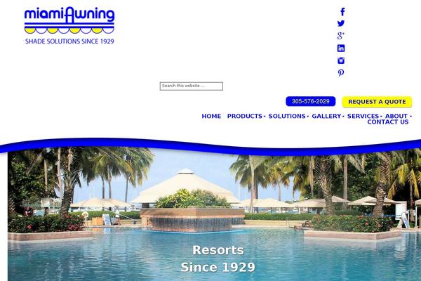 Site using WPFront Scroll Top plugin