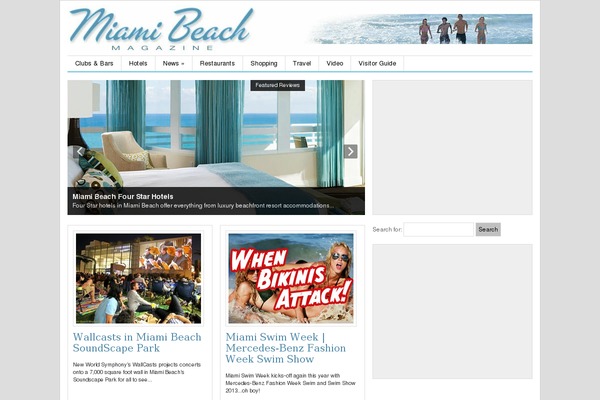 Gazette theme site design template sample