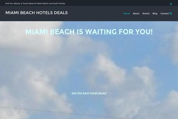 Event theme site design template sample