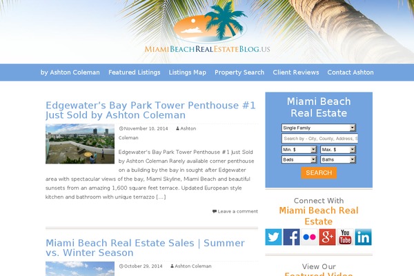 Hybrid theme site design template sample