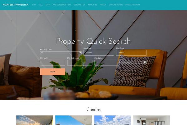 Site using IMPress for IDX Broker WordPress Plugin plugin