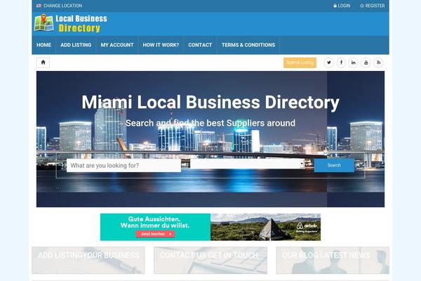 Bt theme site design template sample