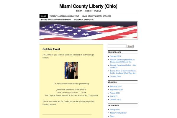 Coraline theme site design template sample