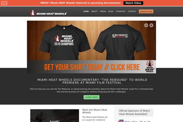 Outreach theme site design template sample