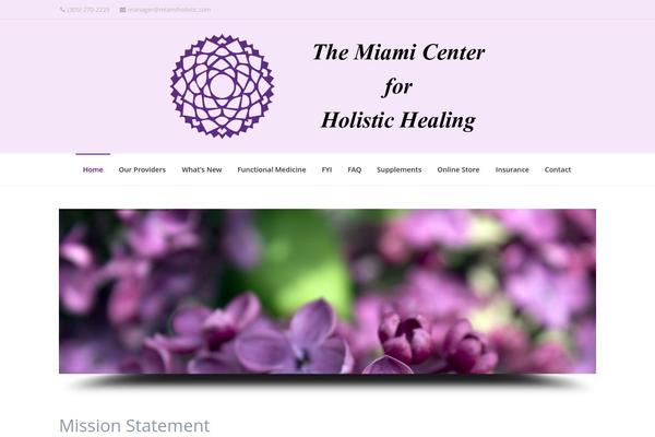iMedica theme site design template sample