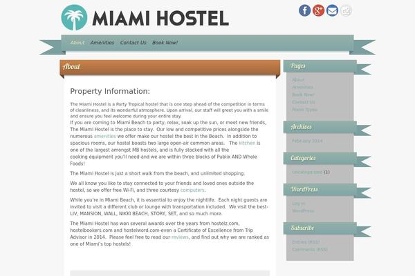 iRibbon theme site design template sample