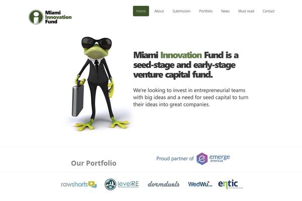 miamiinnovationfund.com site used Flatible