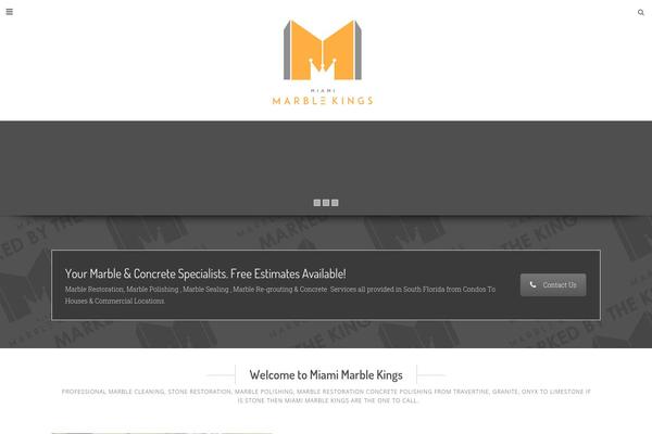 Contractor theme site design template sample