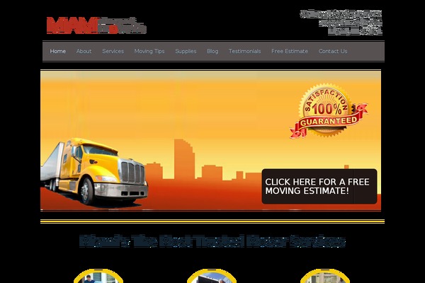 BlackBird theme site design template sample