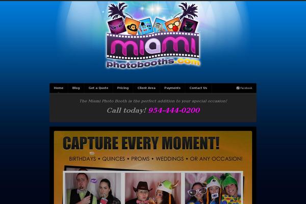 miamiphotobooths.com site used Shots