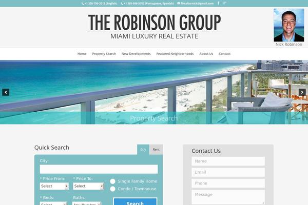 Site using Idxboost plugin
