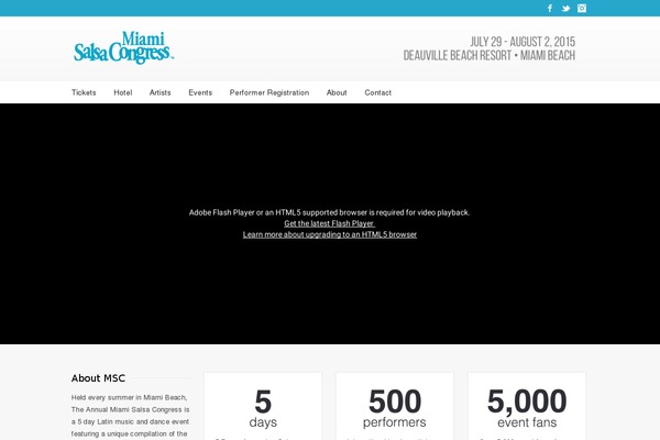 Site using Adjustly Collapse plugin