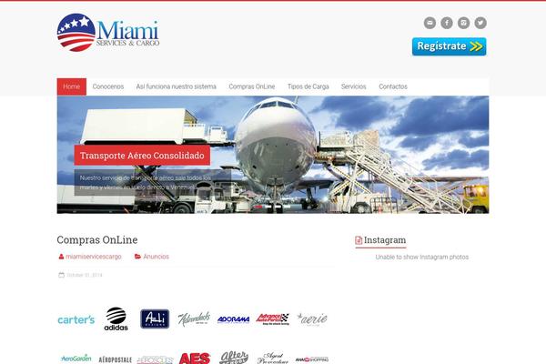 Accelerate theme site design template sample