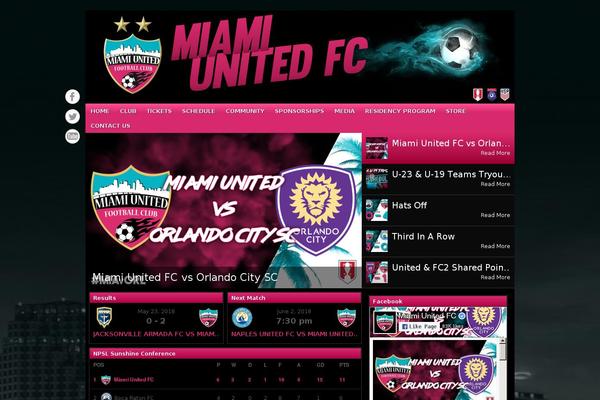 footballclub-2.1 theme websites examples