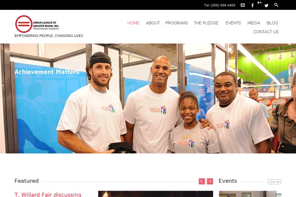 Charitas theme site design template sample