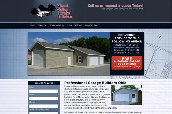 Headway theme site design template sample