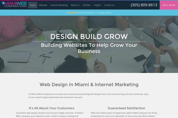miamiwebcompany.com site used Pname-child