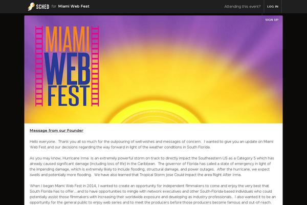 miamiwebfest.com site used Dynamikenfold