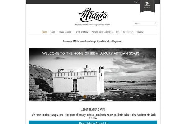 Maya theme site design template sample
