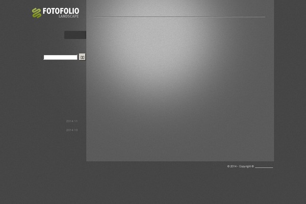 Fotofolio-landscape theme site design template sample