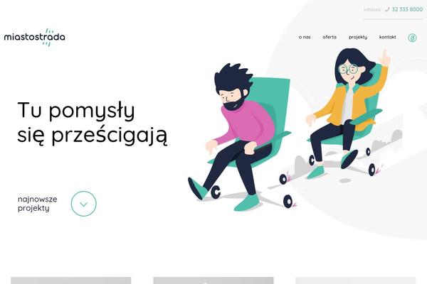 BeTheme Child theme site design template sample